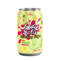 Lady Boba Körte Sárgadinnye és Zöld Tea Bubble Tea 320ml (Madam Hong)