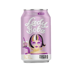 Lady Boba Taro Bubble Tea 315ml (Madam Hong)