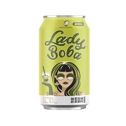 Lady Boba Matcha latte Bubble Tea 315ml (Madam Hong)