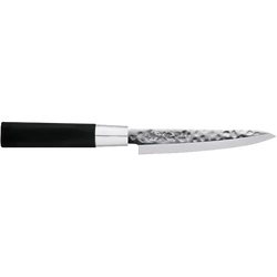 Japán Hammered Petty Kés Fekete Markolattal (Sekiryu)