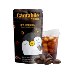 Fekete Americano Ízű Koreai Ital, 230ml (Cantabile)
