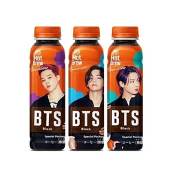 BTS Hot Brew Fekete Kávé, 350ml (HY)