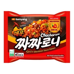 Buldak Csípős Chancharoni Jjajang Ramen, 140gr (SamYang)