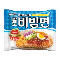 Bibimmen Instant Ramen - Csípős Édes Savanyú, 130g (Paldo)