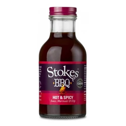 Csípős &amp;amp; Fűszeres BBQ Szósz 315 g (Stokes)