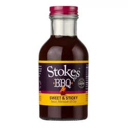 Édes &amp;amp; Ragadós BBQ Szósz 325 g (Stokes)