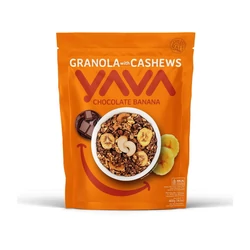 Granola - Csokoládéval és Banánnal, 400g (YAVA Bali)