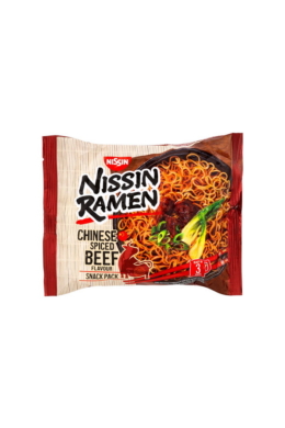 Nissin Ramen - Fűszeres Kínai Marha Ízű Tésztaleves, 66,8gr (Nissin)