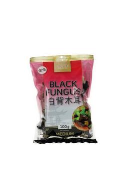 Szárított Fekete Fafül Gomba, 100gr (Golden Turtle)