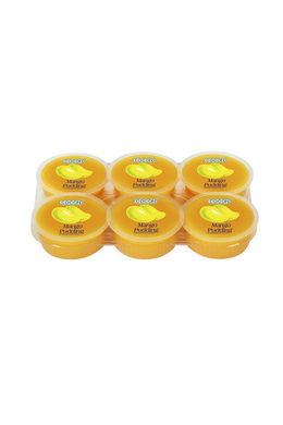 Mangó Puding Kókusz Darabkákkal, 6x80gr (Cocon)