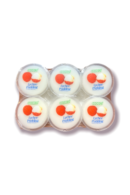 Mangó Puding Kókusz Darabkákkal, 6x80gr (Cocon)