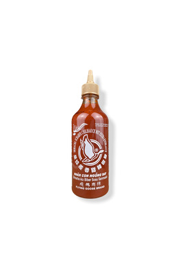 Sriracha csípős chiliszósz fokhagymával, 455ml (Flying Goose)