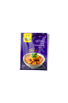 Indiai Csirkés Curry Fűszerpaszta, 50gr (Asian Home Gourmet)