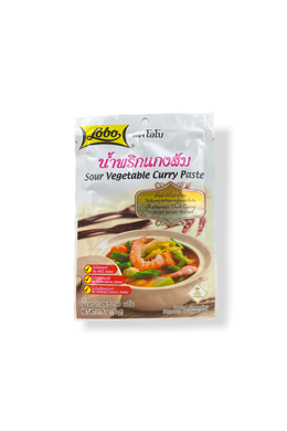 Savanyú zöldséges curry paszta, 50gr (Lobo)