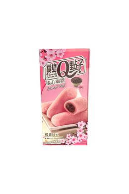 Cseresznye Virág Ízű Mochi Tekercs, 150gr (Q Brand)