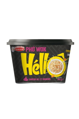 Pho Wok - Hagyma&amp;Fokhagyma Ízesítésű Stir-Fry Tészta, 76gr (Acecook)