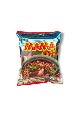Instant Moo Nam Tok Tészta, Sertés Ízesítésű, 55gr (Mama) 