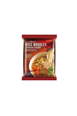 Gluténmentes Instant Rizstészta Marha Ízű, 55gr (Mama) 