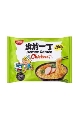 Demae Ramen - Csirke Ízesítésű Tésztaleves, 100gr (Nissin)