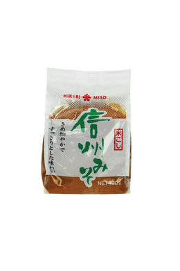 Miso Erjesztett Fűszerpaszta (sárga,fehér), 400gr (Hikari Miso) 