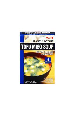 Instant Tofu Miso Leves, 30gr (S&amp;B)