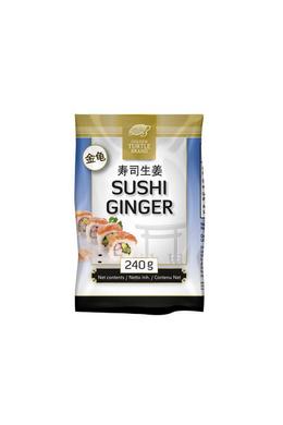 Sushi Fehér Gyömbér, 240gr (Golden Turtle)