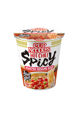 Cup Noodles Csípős Chilli Ízű Tésztaleves, 66gr (Nissin)