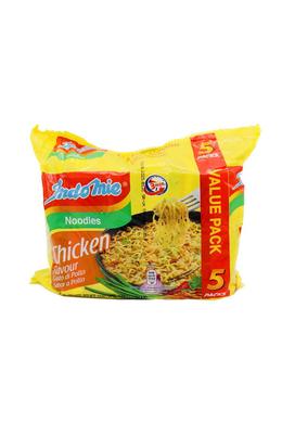 5db Instant Csirke Ízesítésű Tészta Leves, 70gr (Indomie)