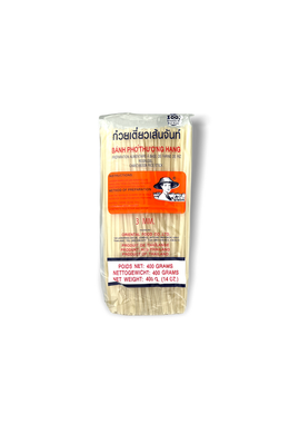 Pad Thai Rizstészta 3mm, Egyenes, 400gr (Farmer Brand)