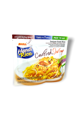 Instant sültrizs currys rákkal, 80gr (MAMA)