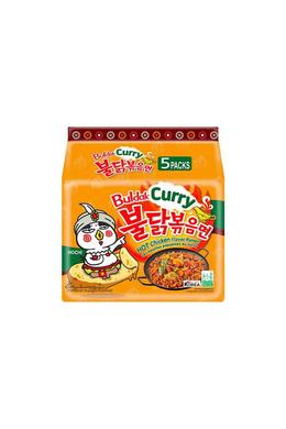5 db Buldak Currys Csirke Ízesítésű Tészta, 140gr (SamYang)