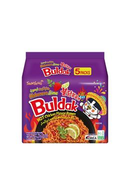 5 db Buldak Habanero Lime Csirke Ízesítésű Tészta, 140gr (SamYang)