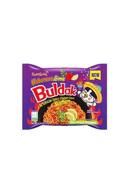 Buldak Habanero Lime Csirke Ízesítésű Tészta, 135gr (SamYang)