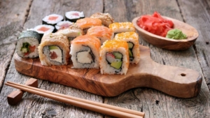 Sushi alapanyagok