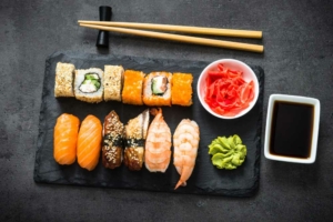 Sushi Tálaló Készlet