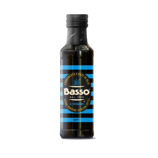 Extra Szűz Olívaolaj Rozmaringgal, 250ml (Basso)