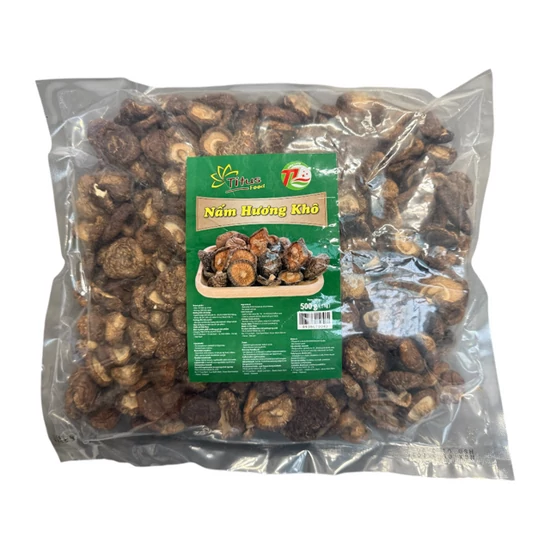 Szárított Shiitake Gomba, 500gr (Titus Food)