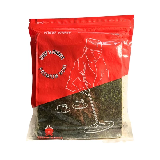 Nori Alga Lapok Sushihoz (50 lap), 140gr (Hutaku)