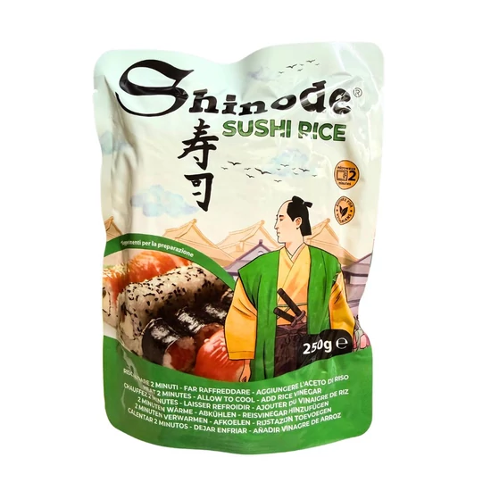 Fogyasztásra Kész Sushi Rizs 250g (Shinode)
