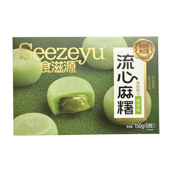 Matcha Ízű Mochi, 150gr (Seezeyu)