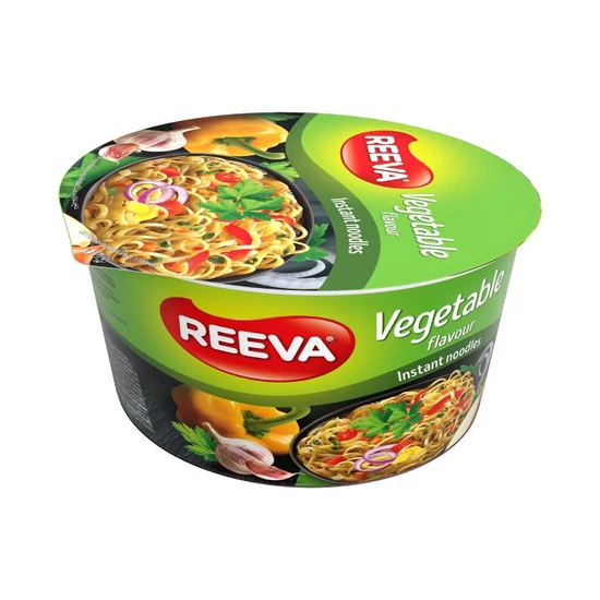 Instant Tésztaleves Zöldséges Ízesítéssel, 75gr (Reeva)