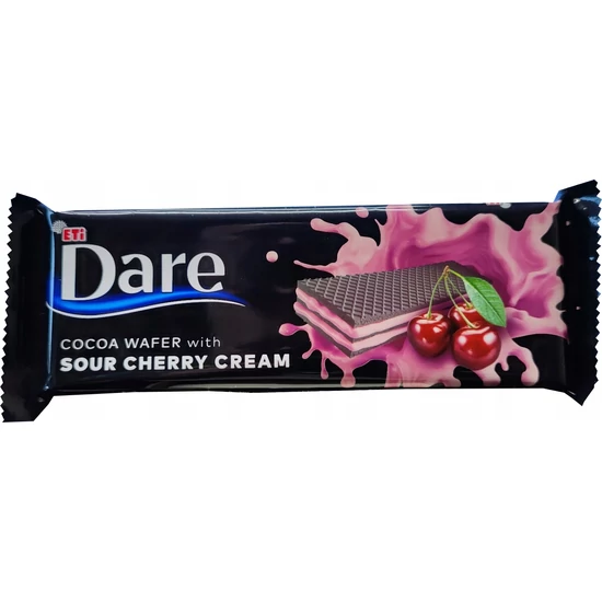 Meggykrémes Kakaós Ostya, 66gr (Dare)