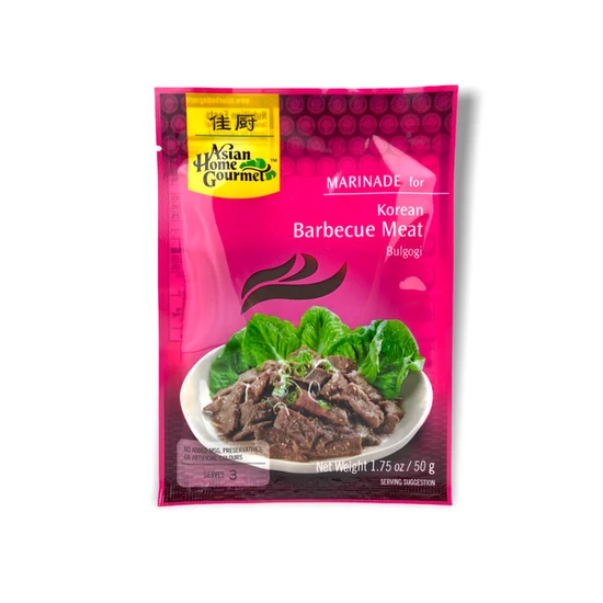 Koreai Barbecue Bulgogi Húspác, 50gr (Asian Home Gourmet)