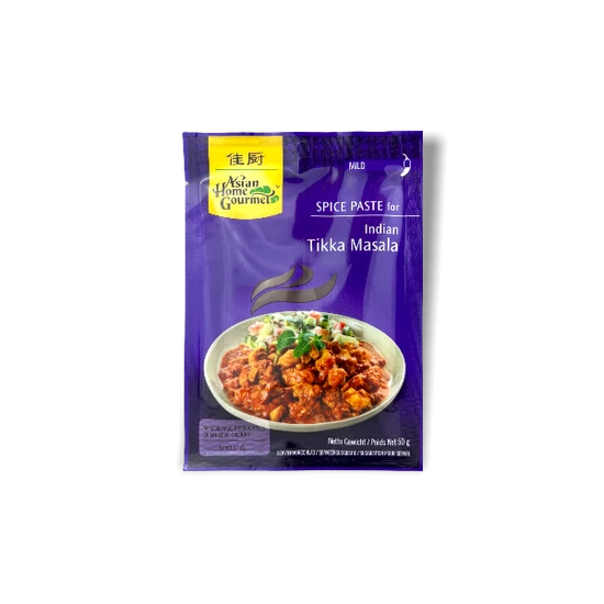 Indiai Tikka Masala Fűszerpaszta, 50gr (Asian Home Gourmet)