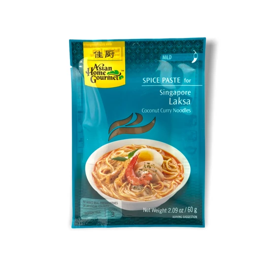 Szingapúri Laksa Fűszer Paszta, 60gr (Asian Home Gourmet)