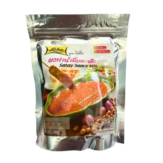 Satay Szósz Keverék, 400gr (Lobo)