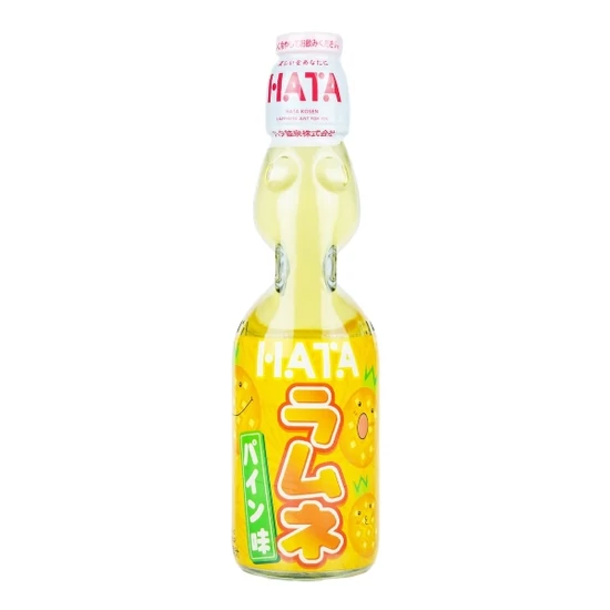 Ramune Ananász Ízesítésű, 200ml (Hata Kosen)