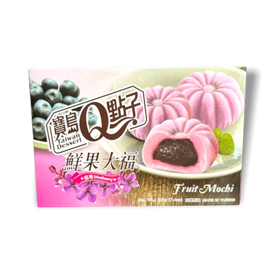 Áfonyás Mochi, 210gr (Q Brand)