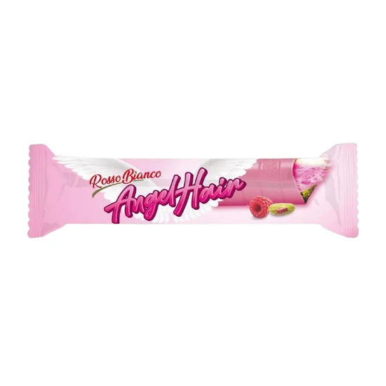 Angel Hair Dubai Pisztáciakrémes - Málnás Szelet, 40gr (Rossi Bianco)