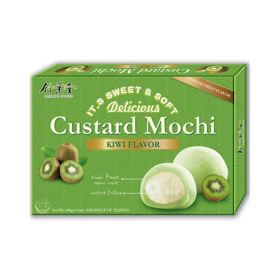 Kivi Pudingos Mochi, 180gr (Bamboo House)